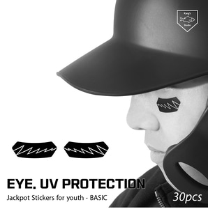 EYE.UV PROTECTION ジャックポット アイパッチステッカー- 幼少年用